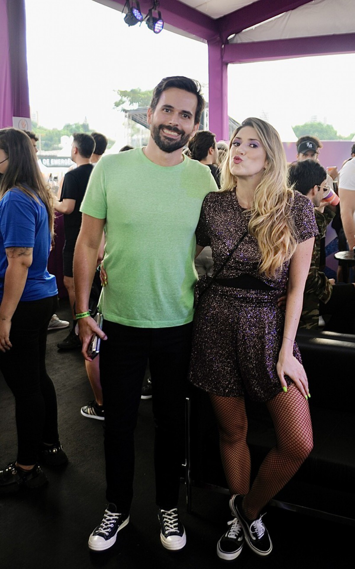 Richard Neuman e Dani Calabresa

