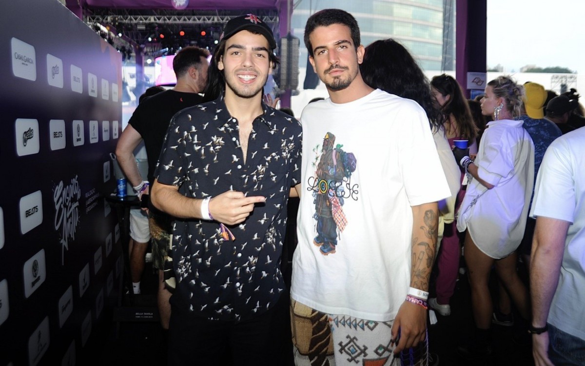 Jo&atilde;o Guilherme Silva e Enzo Celulari