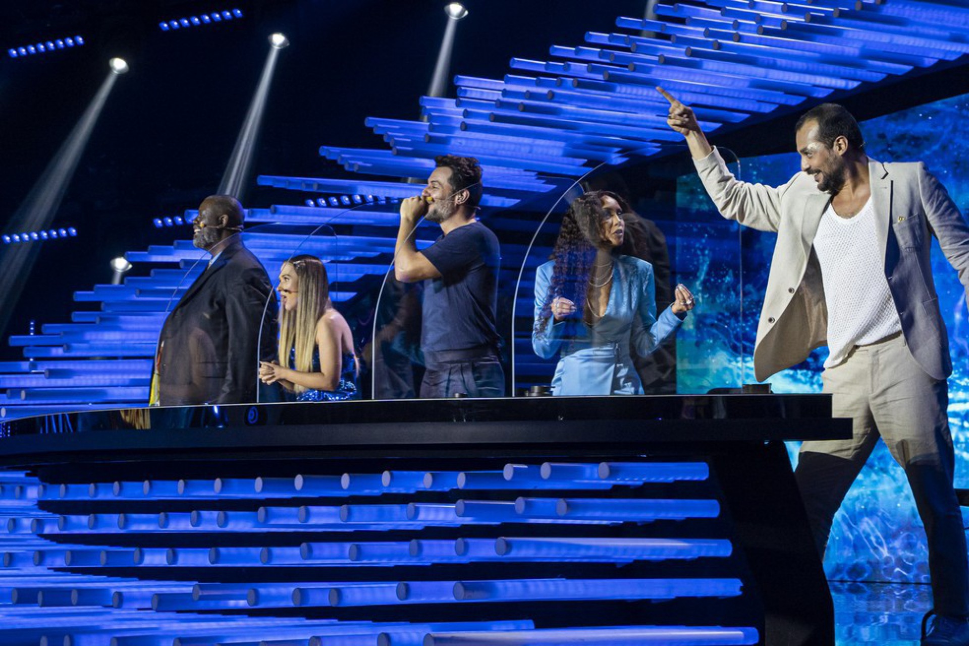 Eduardo Sterblitch foi o único que adivinhou a identidade de Beto Barbosa - Reprodução