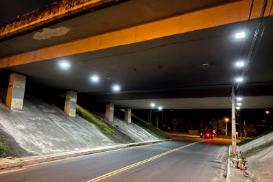 Ricardo Pericar leva agora iluminação de led ao viaduto do Paiva 