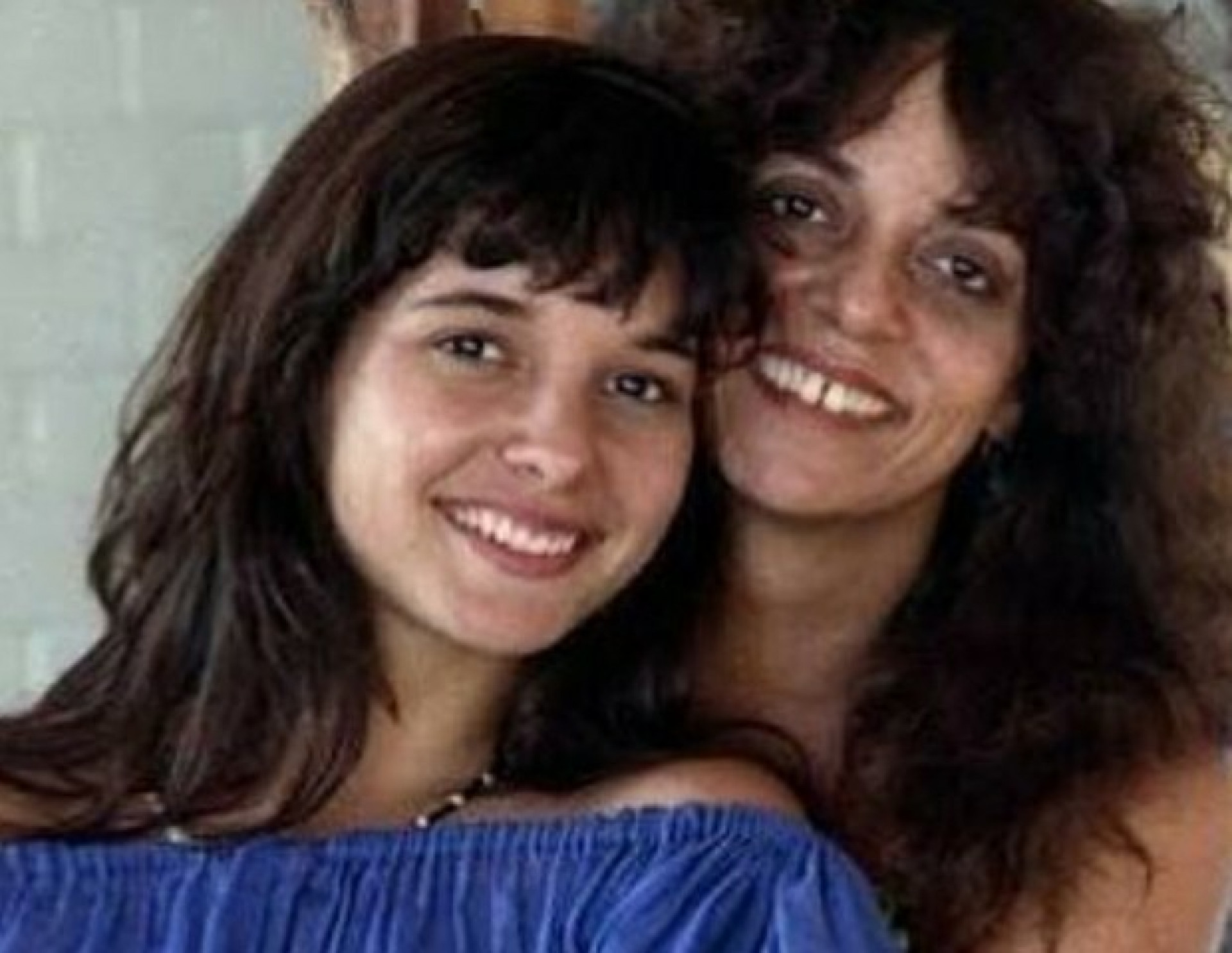 Glória Perez com a filha, Daniella Perez - Reprodução