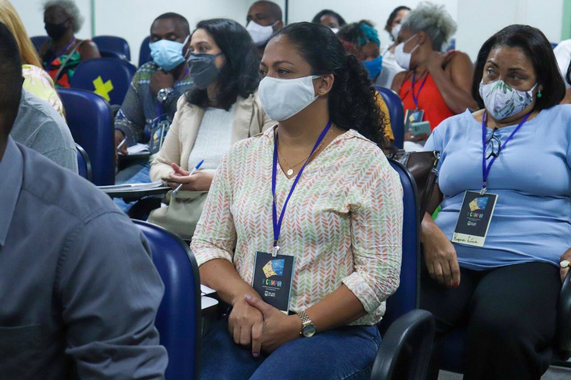 Público presente na V Conferência Municipal de Igualdade Racial  - Raiane Magalhães