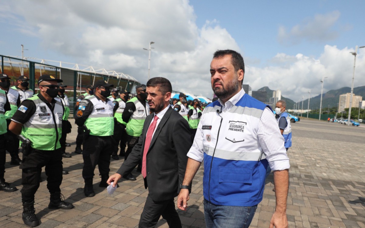 Governador Cláudio Castro anuncia a ampliação do Segurança Presente da Barra - Rafael Campos / Divulgação