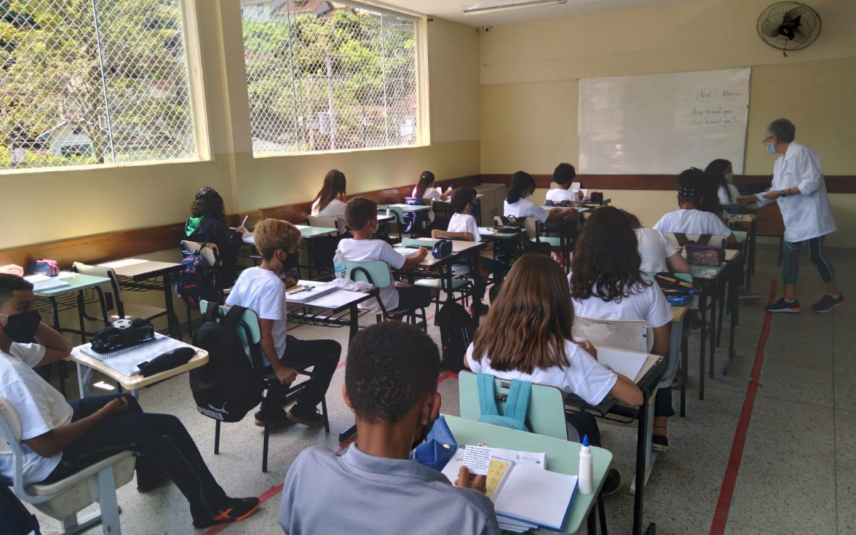 Todas as escolas da rede municipal de Petrópolis estão seguindo os protocolos aprovados pelo Comitê Científico e a Comissão de Volta às Aulas - Divulgação/Ascom