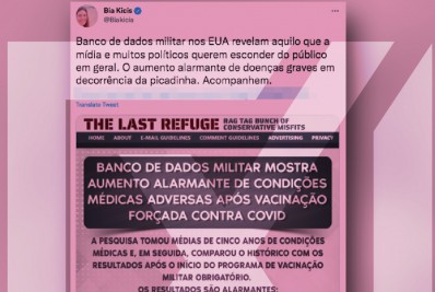 Postagem que cita aumento de doenças entre militares dos EUA após a vacinação usou dados incorretos