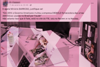 Empresa foi multada por pagar propinas, não por fraudar urnas eletrônicas