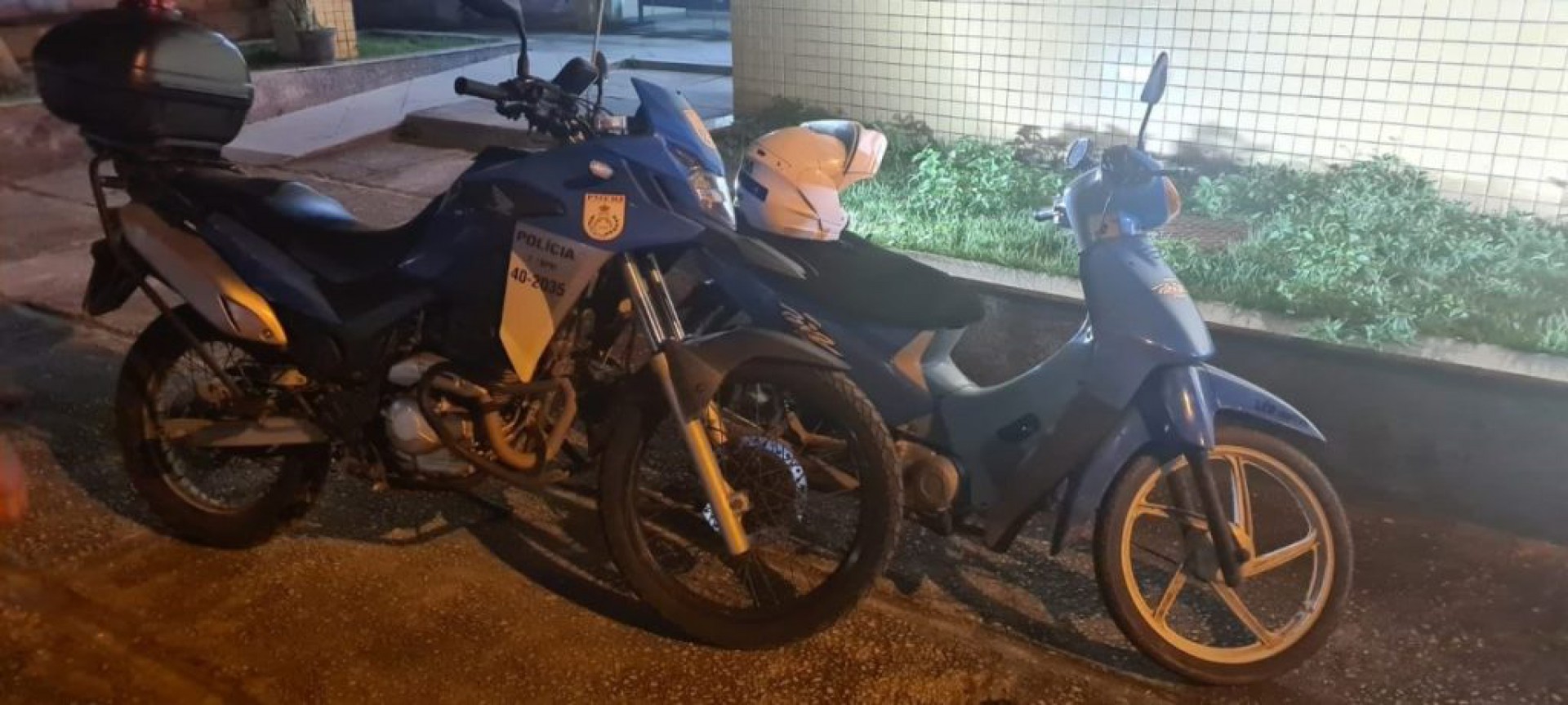 PM recupera motos furtadas em Cabo Frio e São Pedro da Aldeia - Letycia Rocha (RC24h)