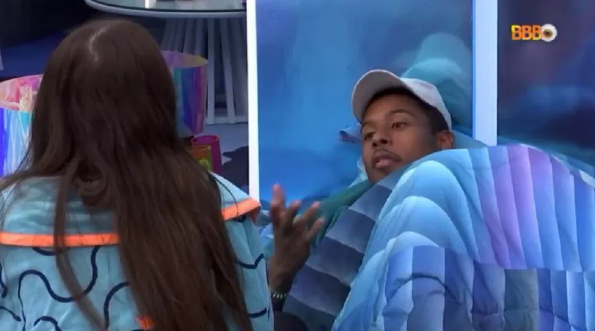 Jade e Paulo André conversam após jogo da discórdia - Reprodução