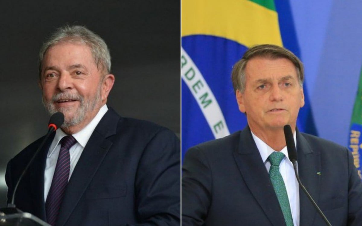 Ex-presidente Lula e o atual presidente, Jair Bolsonaro
  - Reprodução