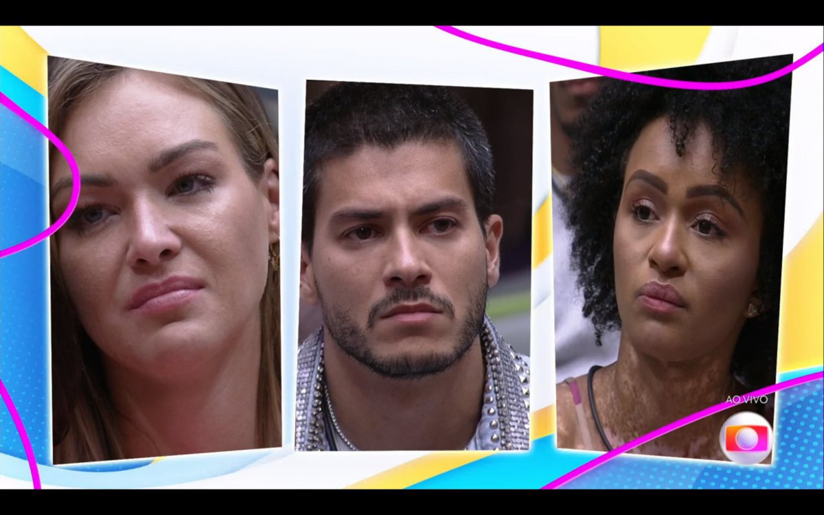Bárbara, Arthur e Natália eram os emparedados - Reprodução
