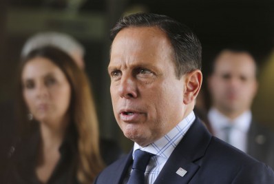 Doria diz que será candidato da paz e que país precisa ser pacificado