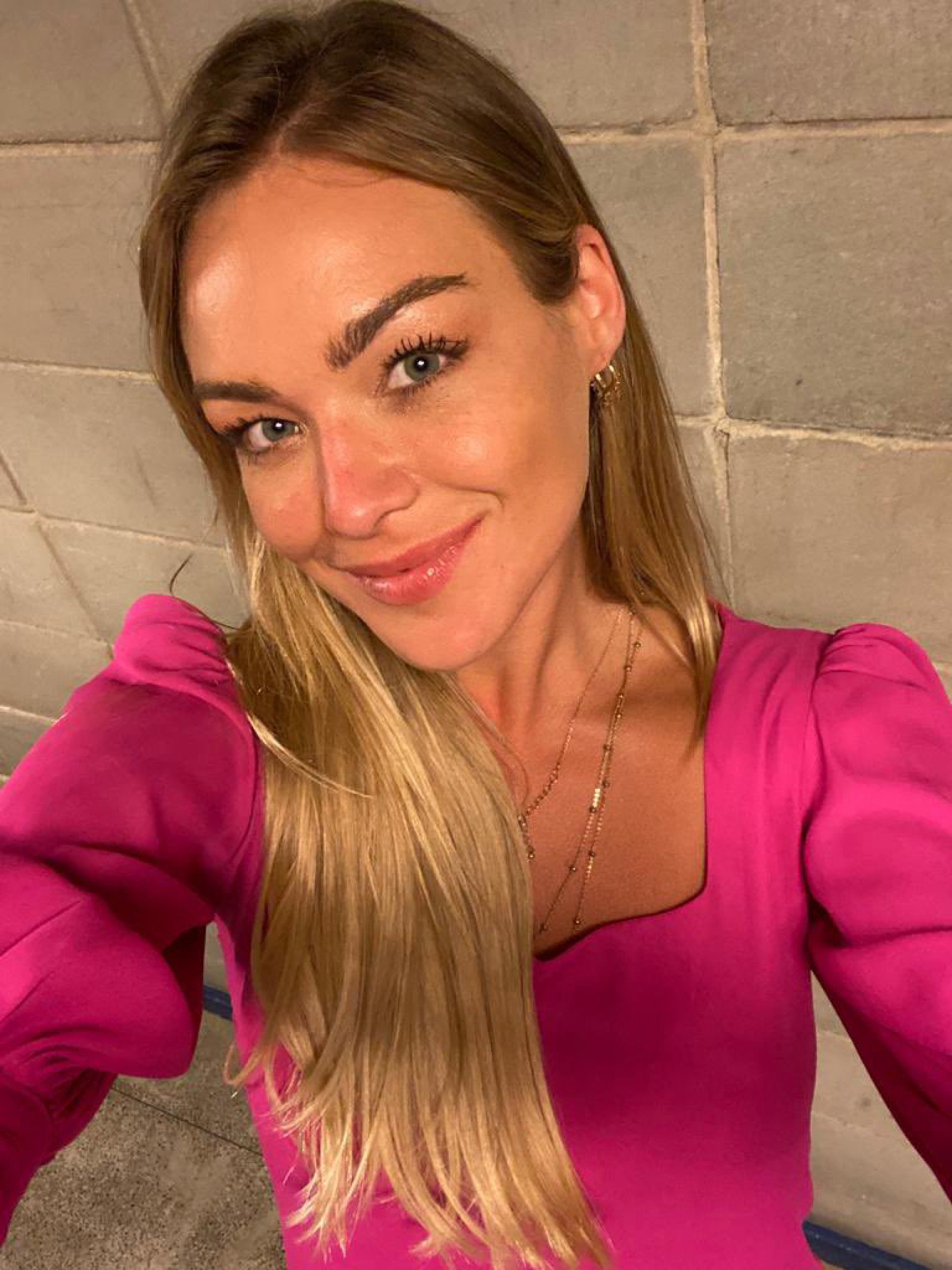 Bárbara nos bastidores do 'Mais Você' - Reprodução