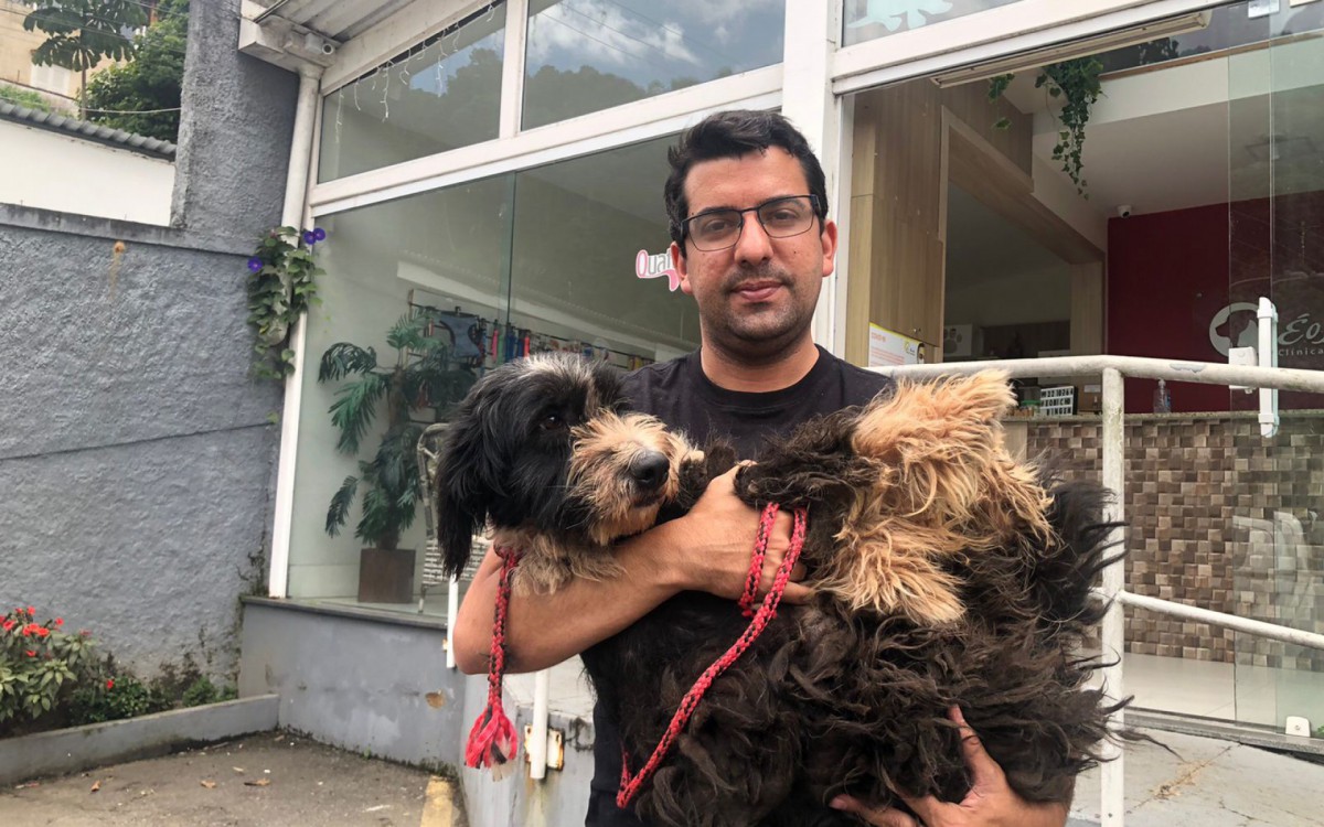 Governo do Estado resgata animais abandonados e leva ra&ccedil;&atilde;o para Petr&oacute;polis