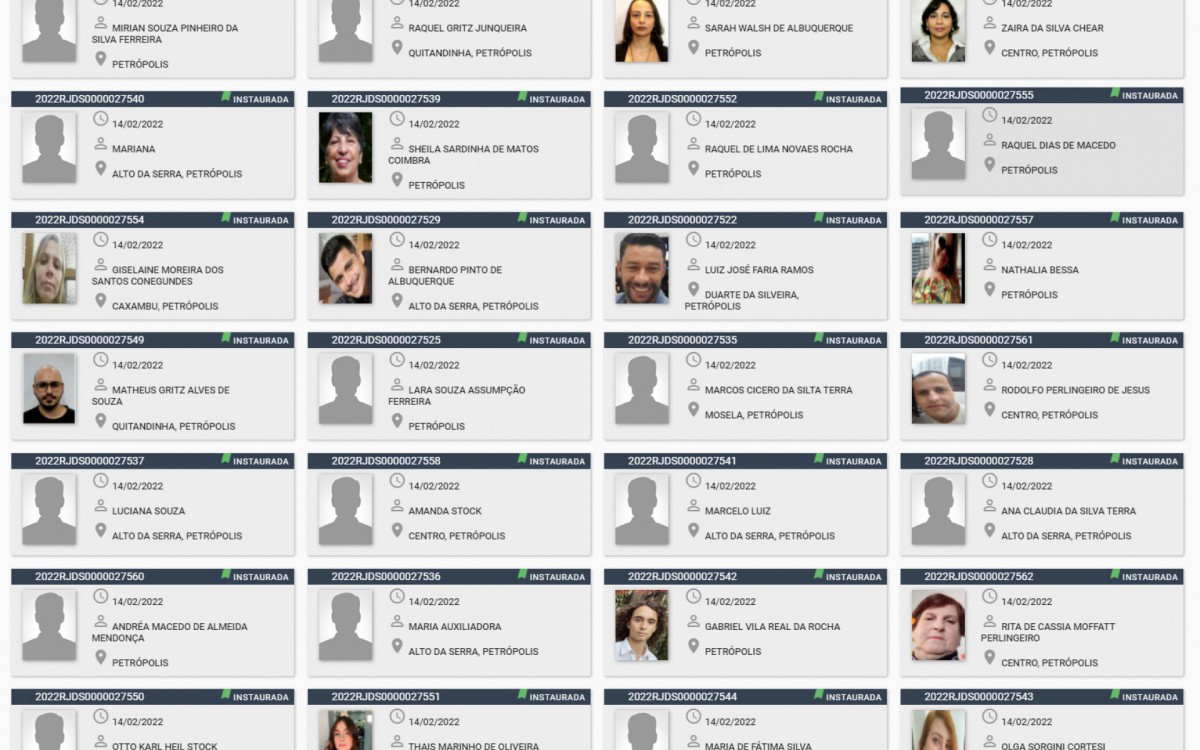 Lista do Minist&eacute;rio P&uacute;blico tem 35 pessoas desaparecidas. N&uacute;mero total, no entanto, &eacute; certamente maior