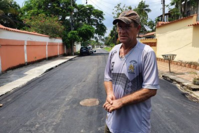 Infraestrutura pavimenta três primeiras ruas de Mauá nesta semana