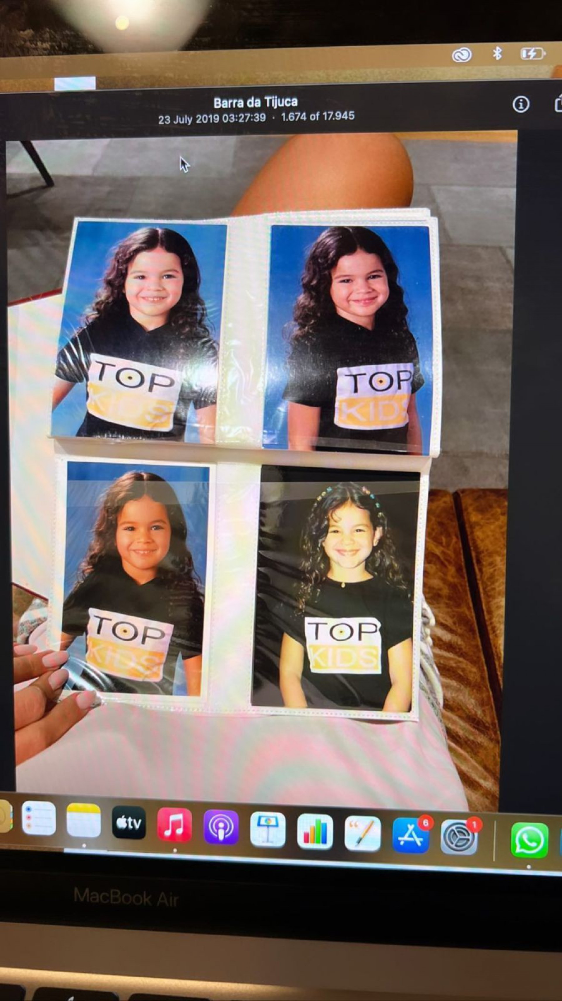 Bruna Marquezine compartilha imagens da infância. - Reprodução Internet