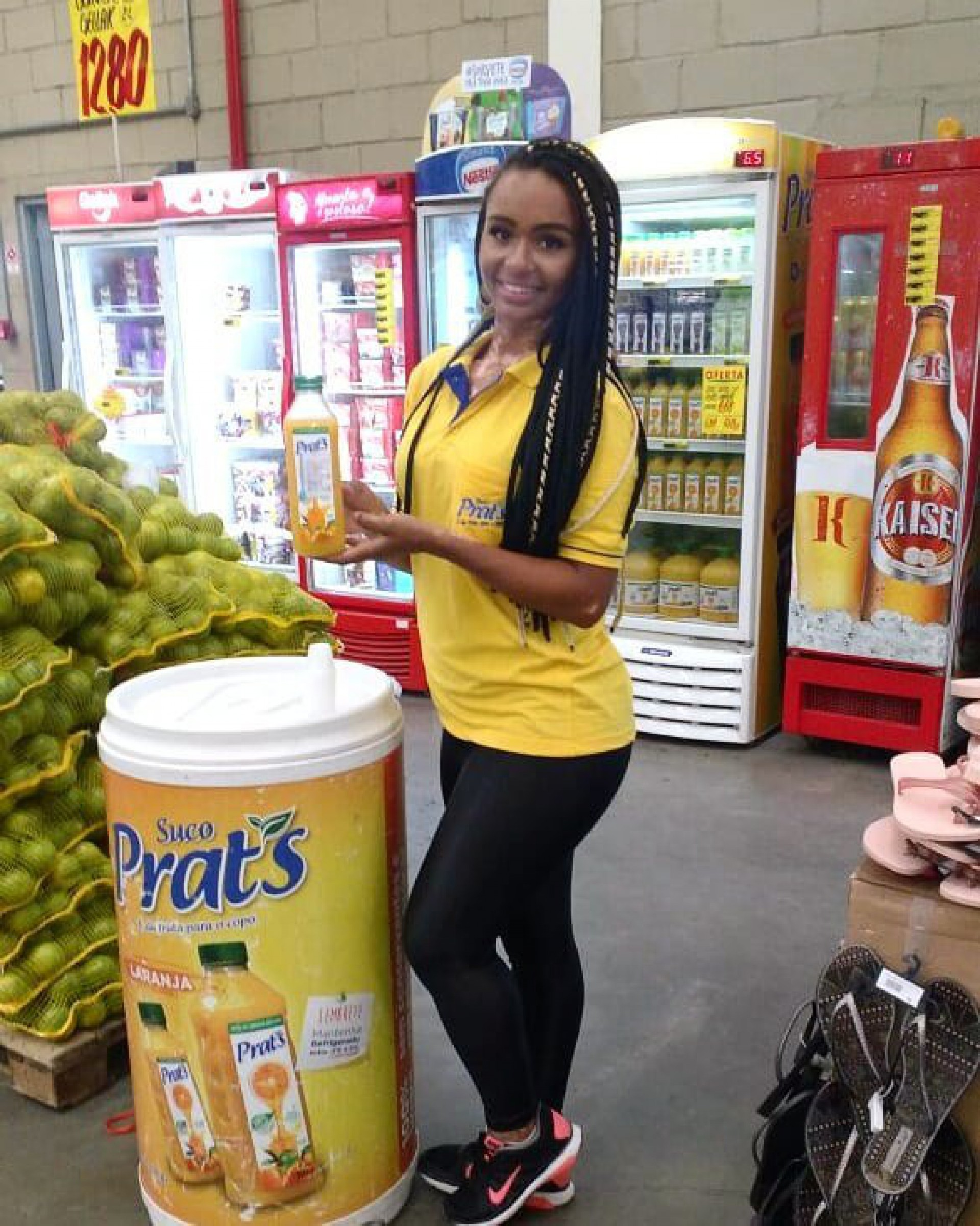 Natália, do 'BBB 22', viralizou na web com seus diversos empregos antes do reality show - Reprodução da internet