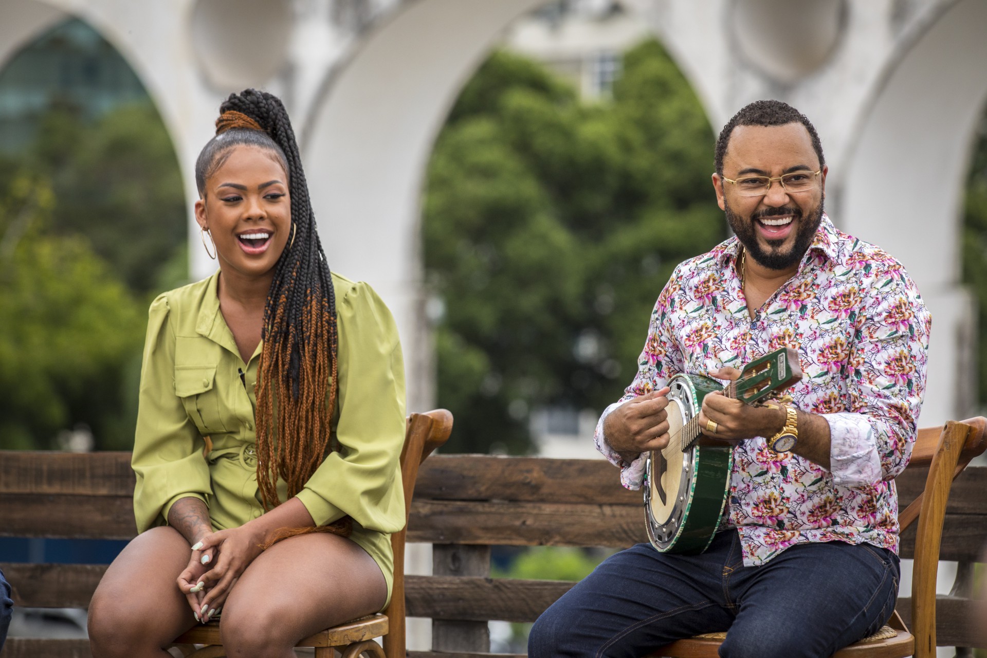 Dudu Nobre no segundo episódio de 'A Roda' - João Cotta / TV Globo