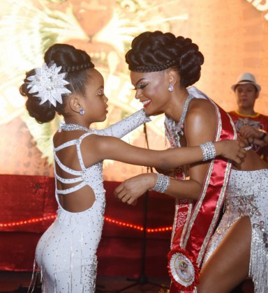 Musa recebeu a faixa da sobrinha de 08 anos - Diego Mendes