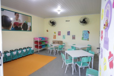 Prefeitura finaliza obra de ampliação na Creche Tia Odete, em Bacaxá