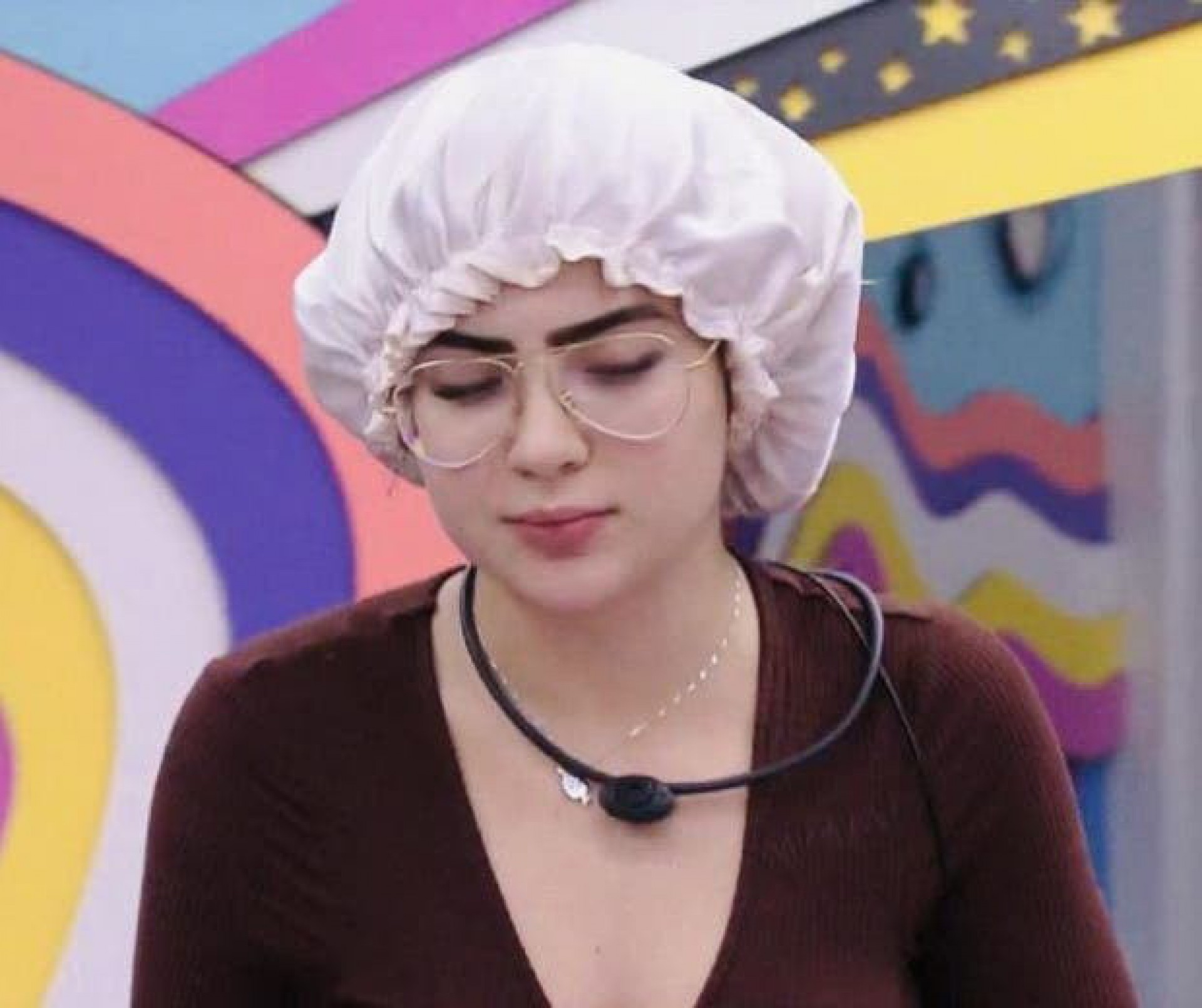 Brunna Gonçalves é adepta da touca, assim como Jade Picon usa a sua no 'BBB 22'
- Reprodução da TV Globo