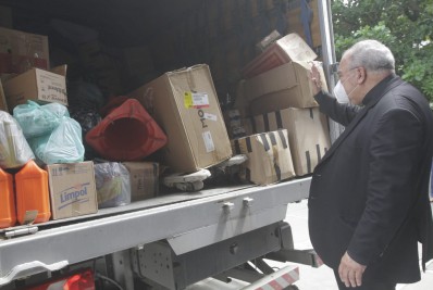 Arquidiocese do Rio arrecada 10 toneladas de doações para Petrópolis