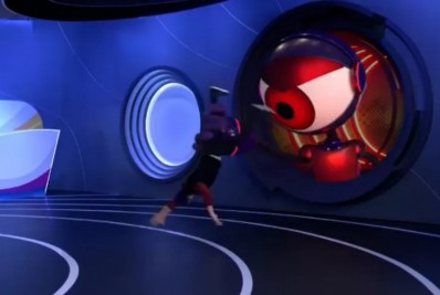 Tadeu Schmidt diverte internautas ao ser 'sequestrado' pelo robô do 'BBB'