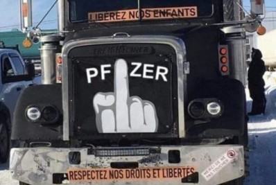 Operação policial encerra protesto antivacina após três semanas