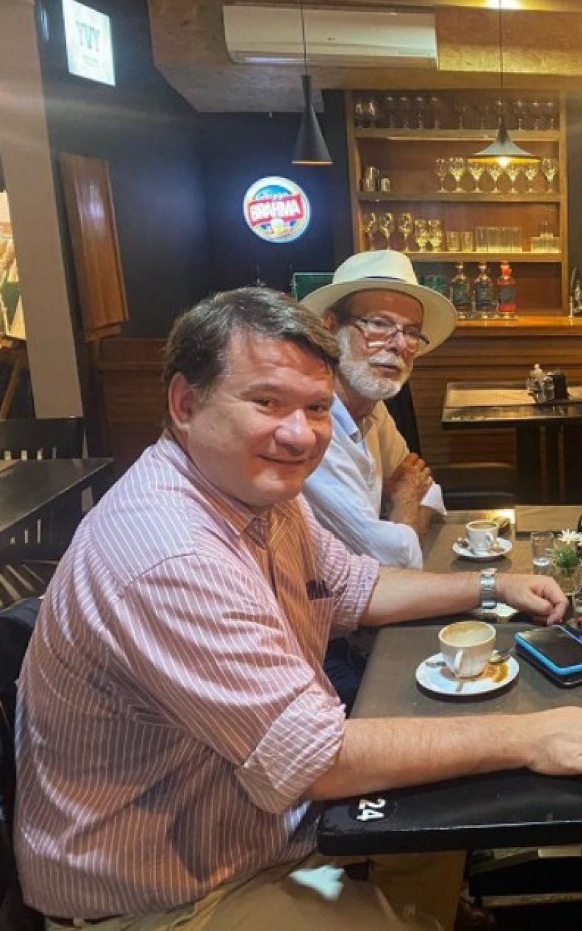 Prefeito de Cabo Frio, José Bonifácio e reitor da UERJ, Ricardo Lodi