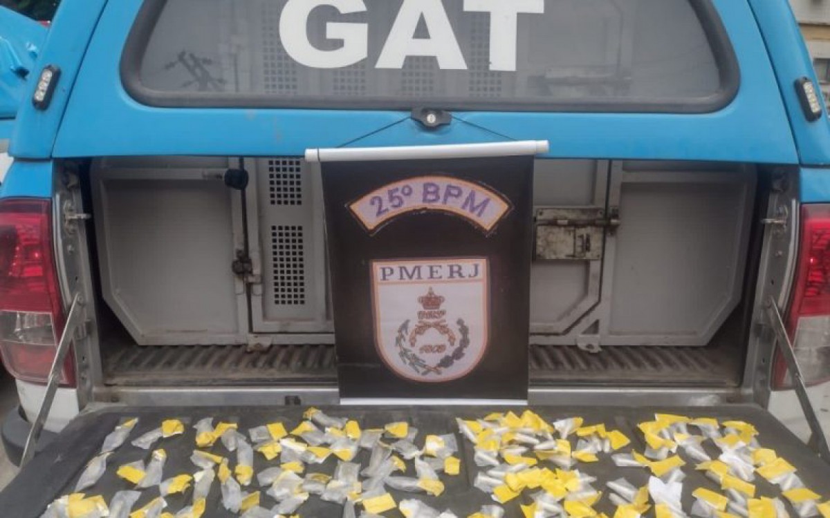 PM detém quatro envolvidos com o tráfico de drogas em Cabo Frio