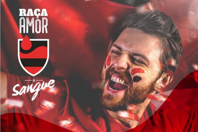 Campanha de doação de sangue convoca torcedores do Flamengo