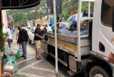 Angra envia ajuda à Petrópolis