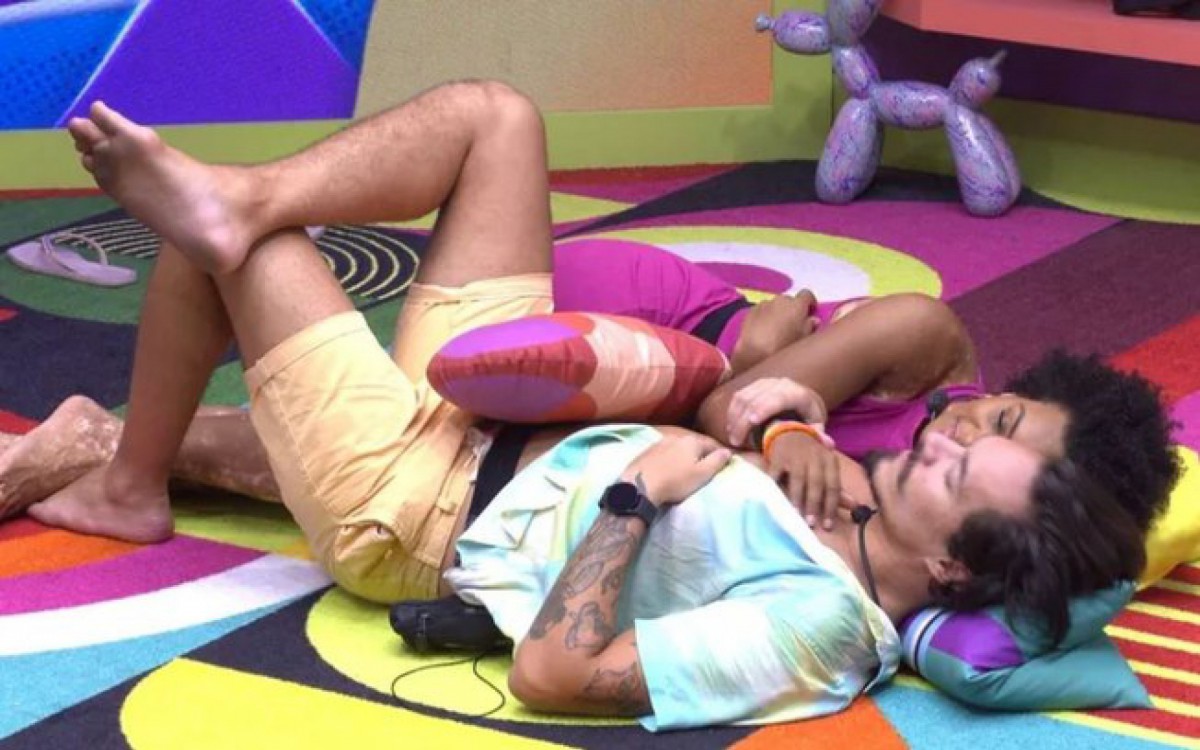 Natália e Eliezer no 'BBB 22' - Globo