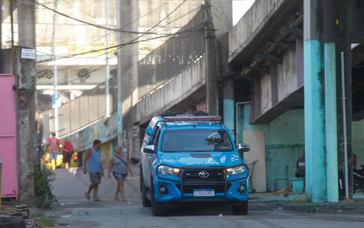 Operação Polícia Militar no Parque Alegria, no Caju, Zona Norte do Rio - Reginaldo Pimenta / Agência O Dia