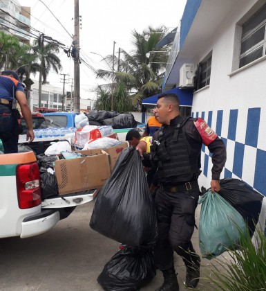 Donativos foram deixados na sede da 4ª Companhia  - Divulgação