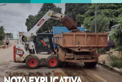 Governo municipal continua trabalhando para resolver problemas trazidos pelas chuvas