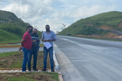 Redutores de velocidade serão instalados na Rodovia do Contorno em Volta Redonda