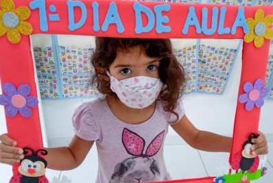 Alunos da Educação Infantil voltam às aulas em Paraíba do Sul 