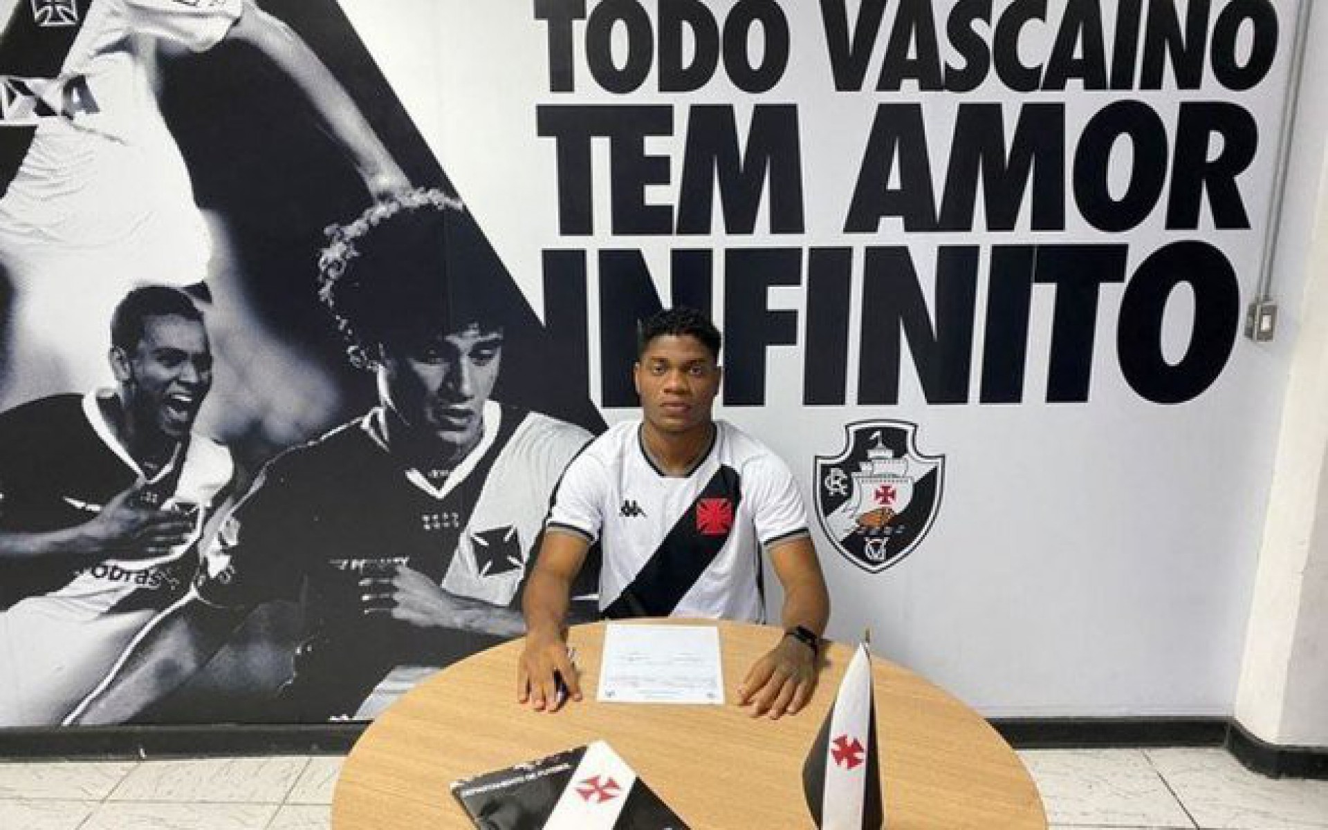 Vasco anuncia reforço para o ataque - Foto: Divulgação/Vasco