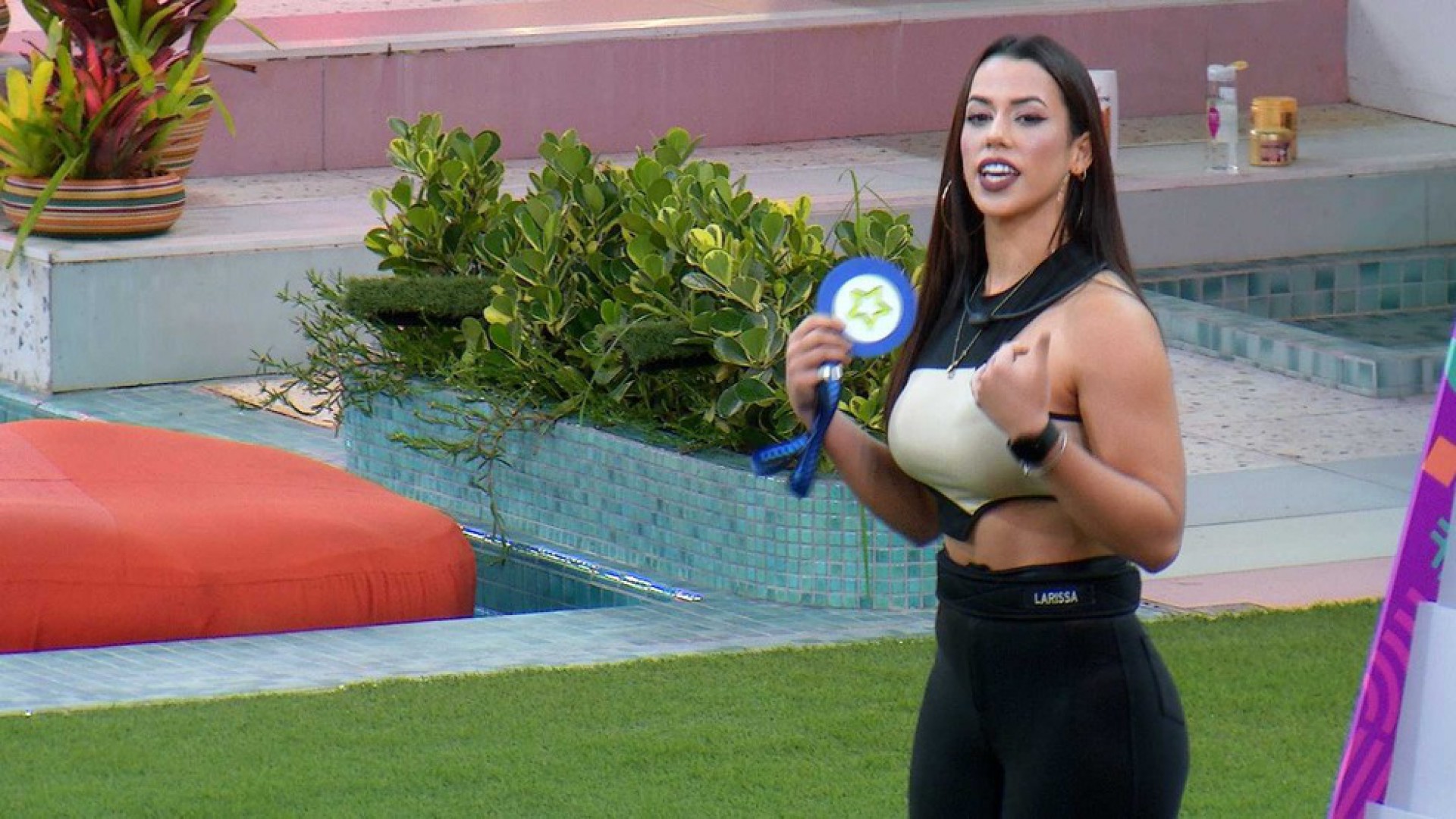 Larissa no 'BBB 22' - Globo