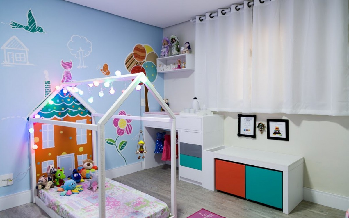 Quarto infantil com proposta Montessoriana - Eric Romero