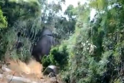 Pedra apoiada em encosta gera pânico em moradores de comunidade em Petrópolis