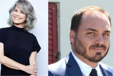 Samara Felippo acusa Carlos Bolsonaro de usar imagem de suas filhas indevidamente