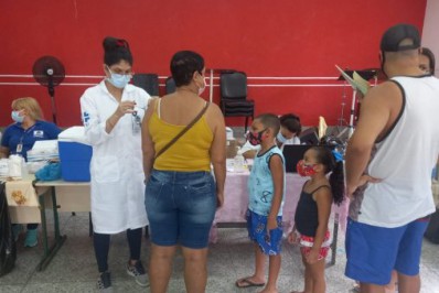 Mais de 170 crianças imunizadas na terceira edição do Sábado de Vacinação Infantil contra a Covid-19 em Mesquita