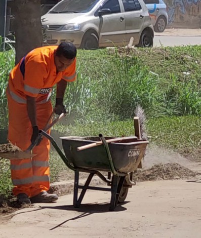 Comlurb removeu 214 toneladas de resíduos em Petrópolis nesta quarta
 - Divulgação/Comlurb