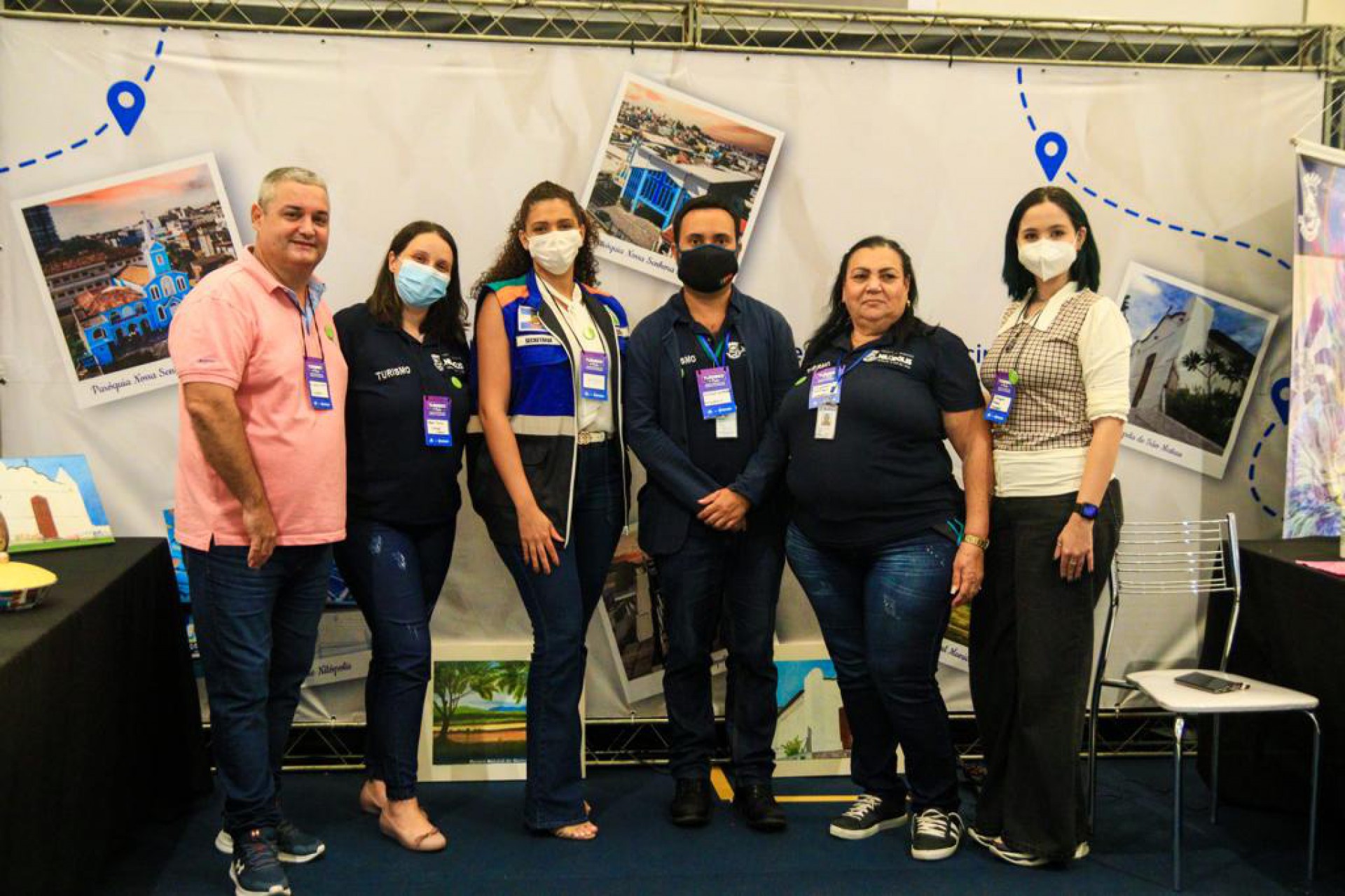 Autoridades e funcion&aacute;rias de Nil&oacute;polis - Divulga&ccedil;&atilde;o