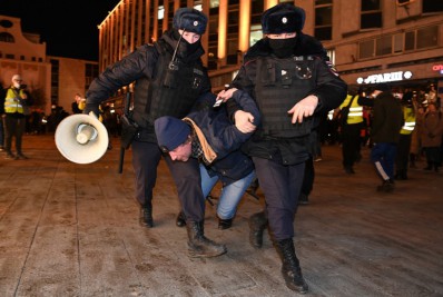 Mais de 4.600 prisões na Rússia por conta de protestos contra intervenção na Ucrânia