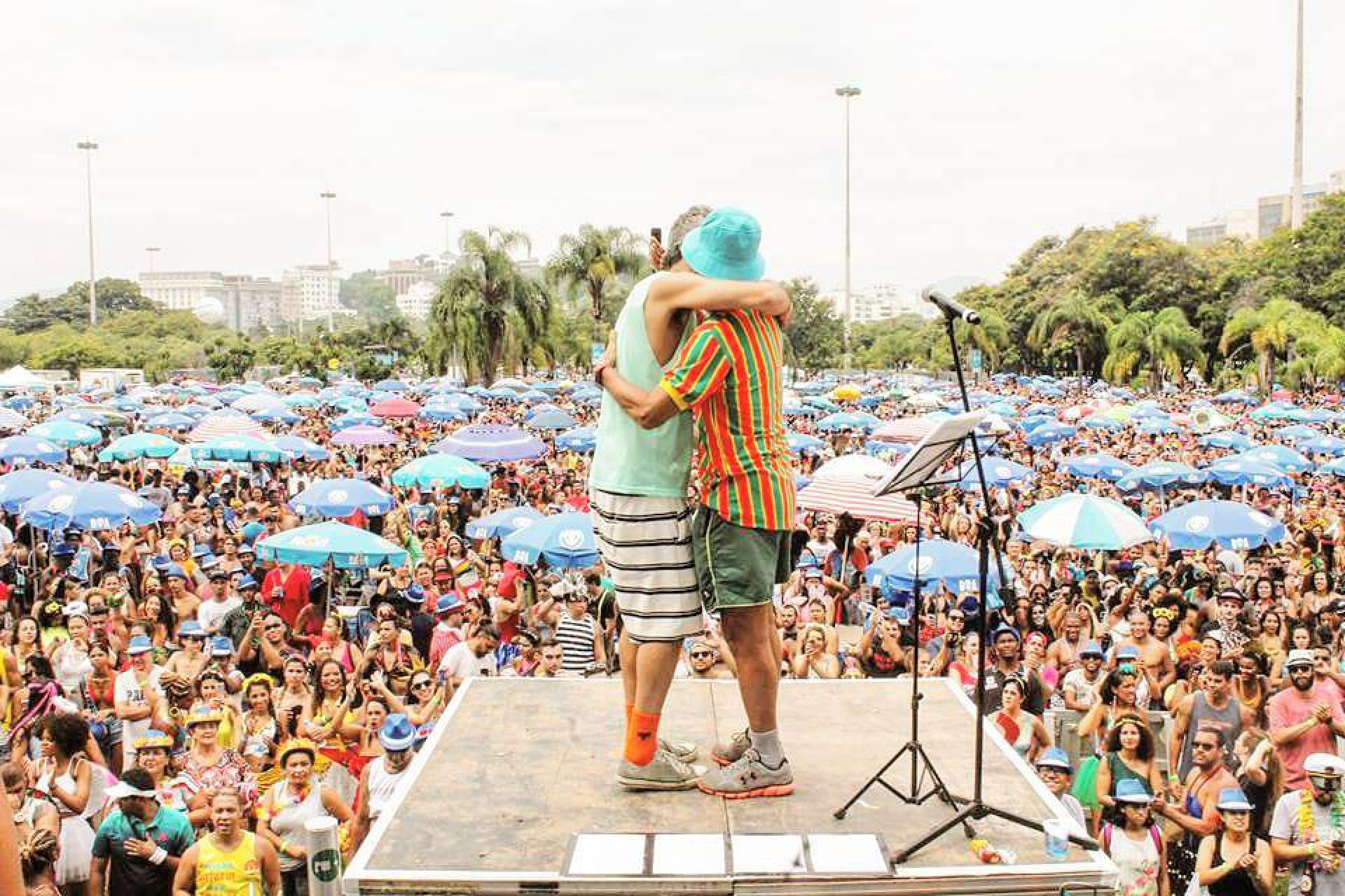 Bloco Bangalafumenga antes da pandemia - Arquivo/Divulgação