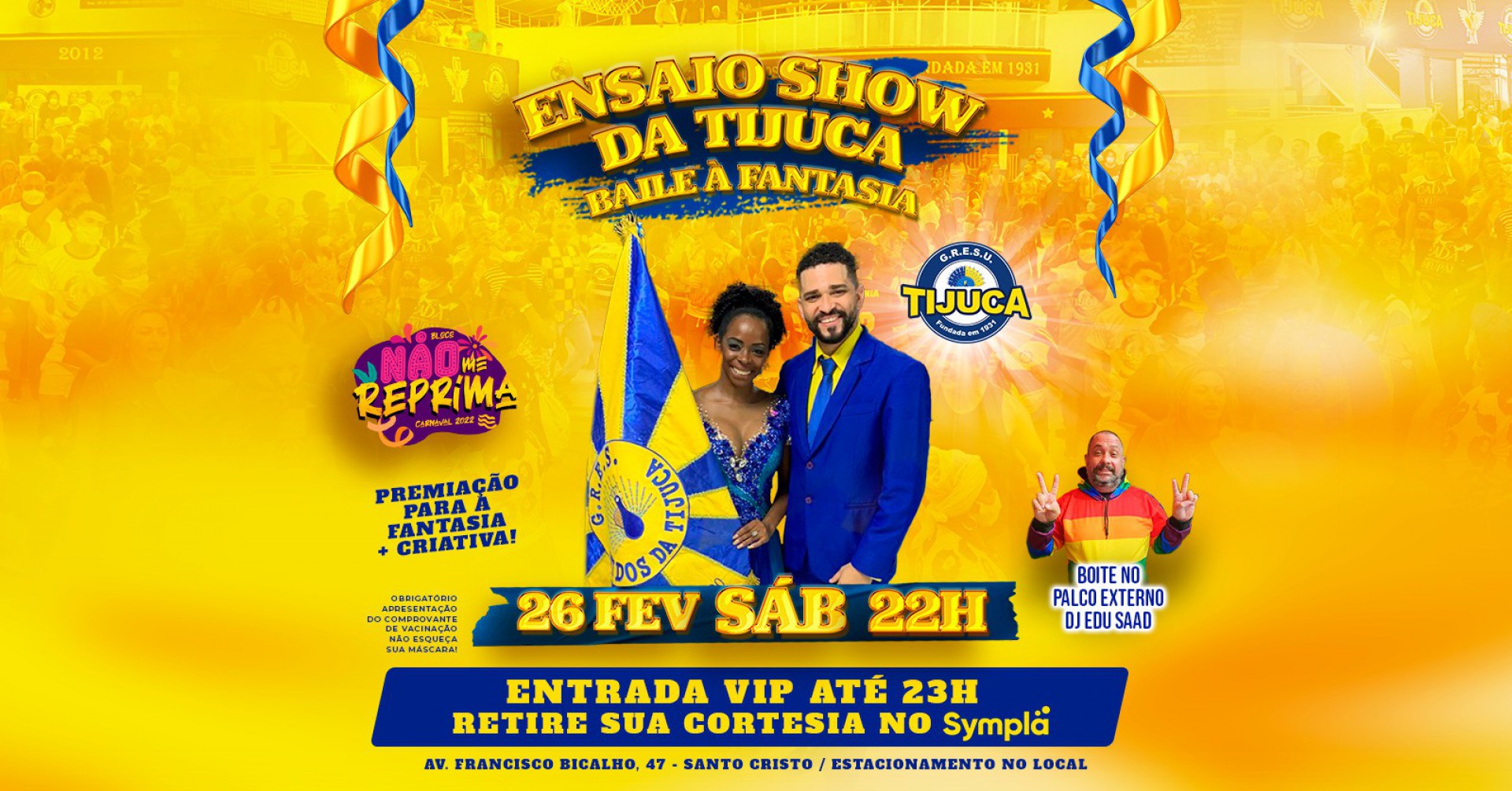 Baile à Fantasia é atração do Carnaval na Unidos da Tijuca (26/2)
- Divulgação