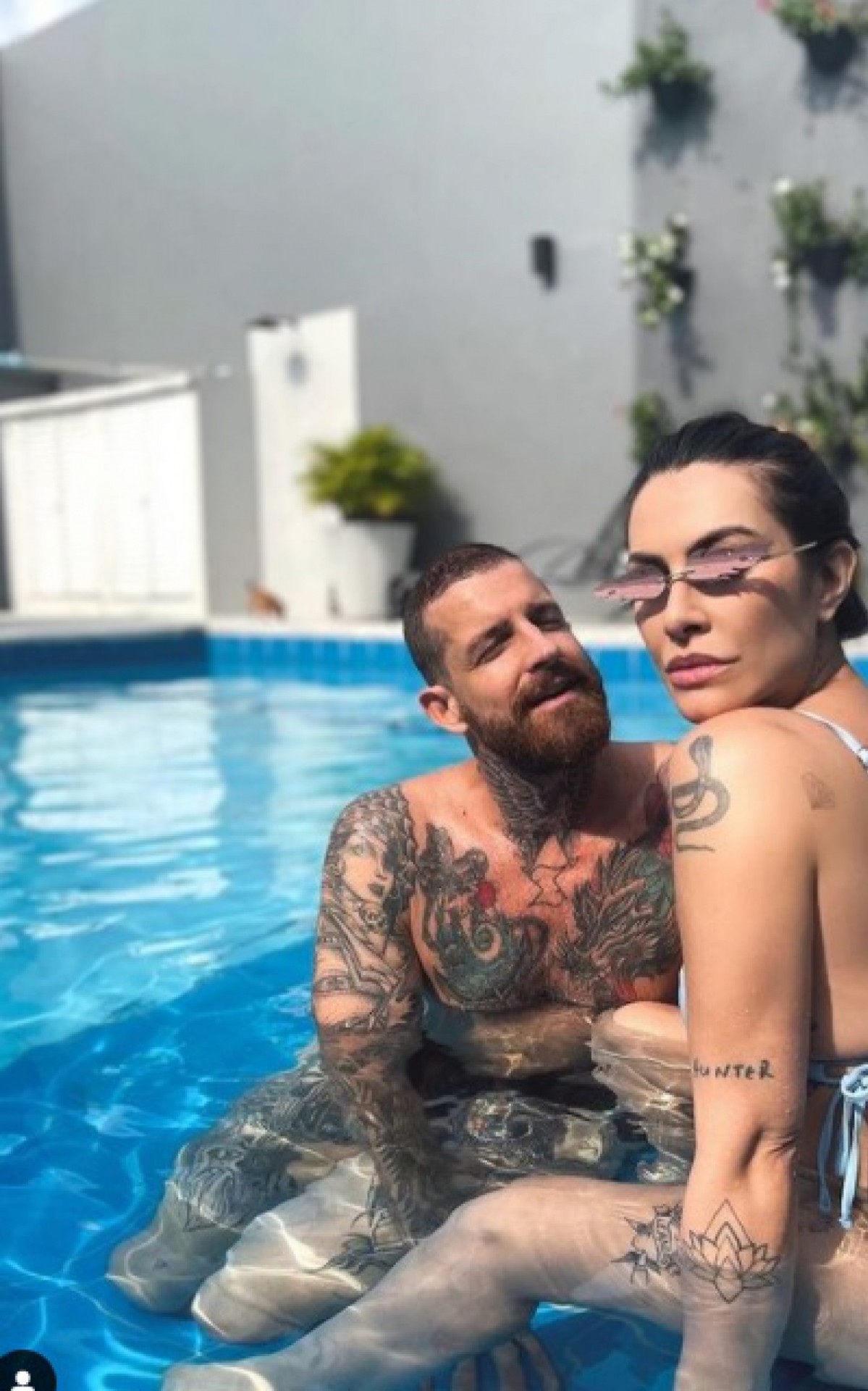 Cleo e o marido, Leandro